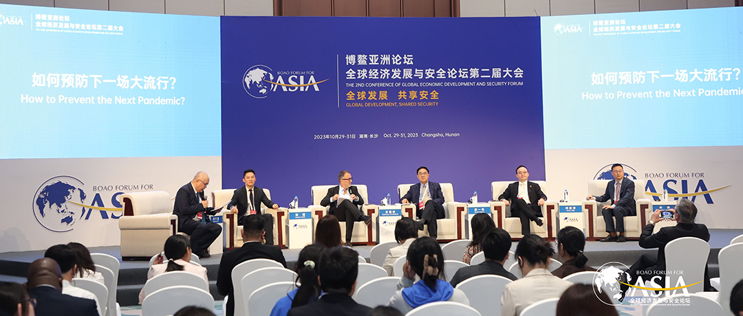 hjc888黄金城集团副总裁柯家洋在博鳌亚洲论坛呼吁按需佩戴防护口罩